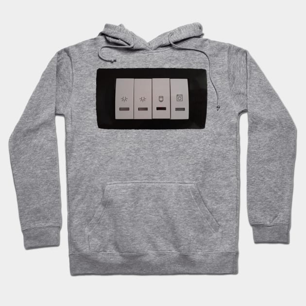 Bathroom Switches Hoodie by TenomonMalke